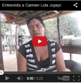 Entrevista a Carmen Lola Jupepí 